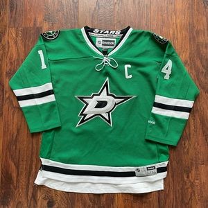 Dallas Stars Size L/XL Youth Hockey Jersey #14 Jamie Benn